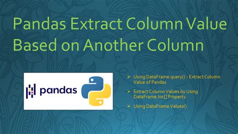 pandas extract columns|pandas extract column names.